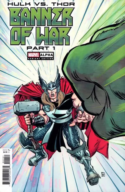 Hulk vs. Thor: Banner of War Alpha #1 Trevor Von Eeden Hulk Smash Variant