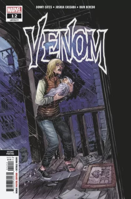 Venom #12 2019 2nd Printing Variant Joshua  Cassara