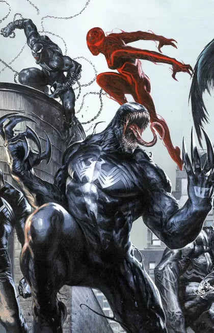 Death of the Venomverse #1 Dell'Otto Connecting Virgin Variant 1:50