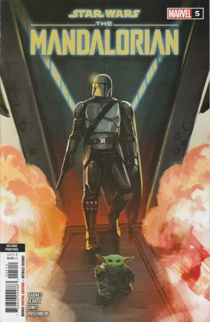 Star Wars: The Mandalorian #5 2023 2nd Printing