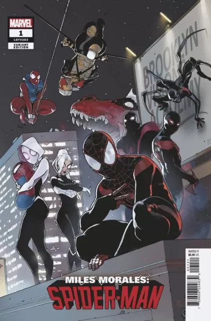 Miles Morales: Spider-Man #1 2022 Bengal Amari Connecting Variant