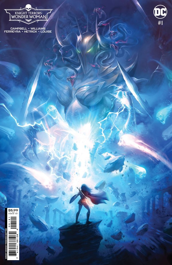 Knight Terrors: Wonder Woman #1 Cover B Francesco Mattina Card Stock Variant