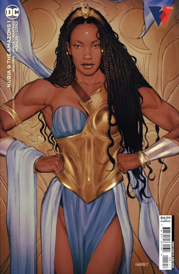 Nubia and the Amazons #1 Joshua 'Sway' Swaby Card Stock Variant (2021)