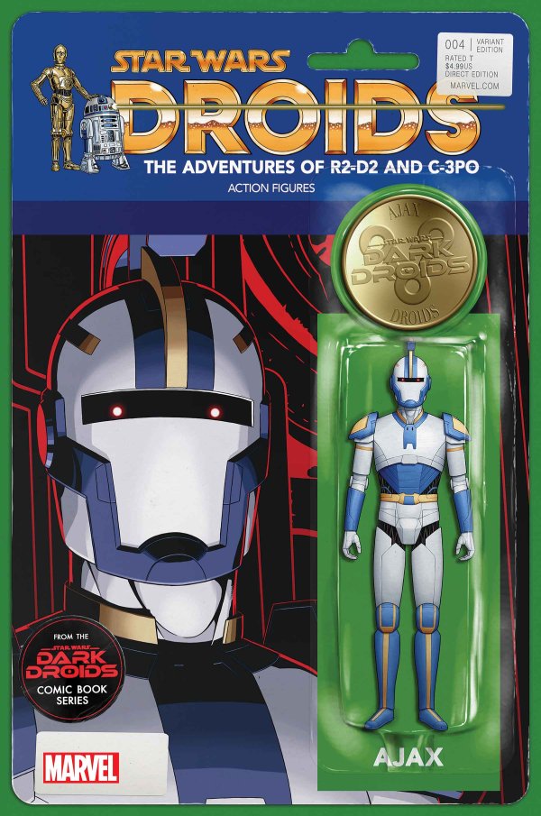 Star Wars: Dark Droids #4 John Tyler Christopher Action Figure Variant Cover