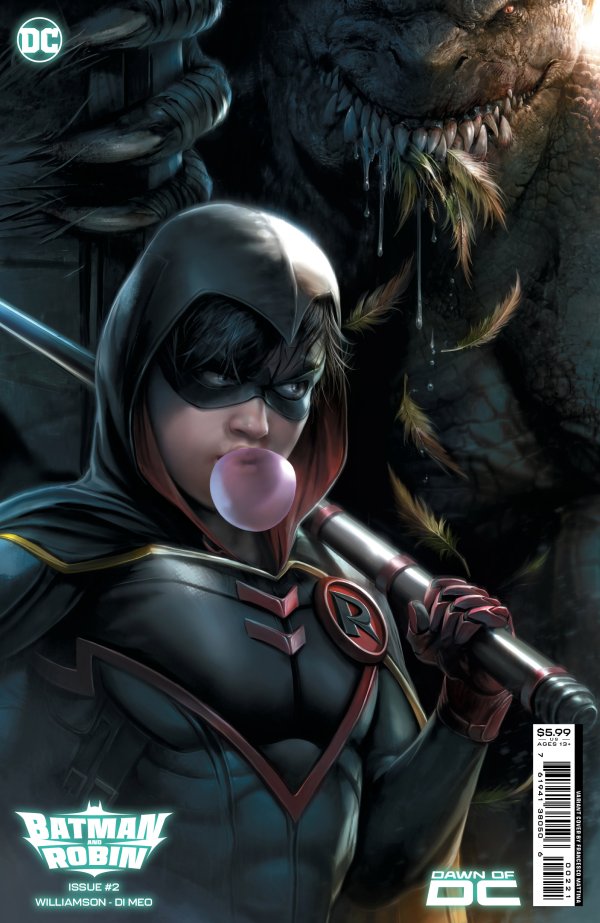 Batman and Robin #2 Cover B Francesco Mattina Card Stock Variant