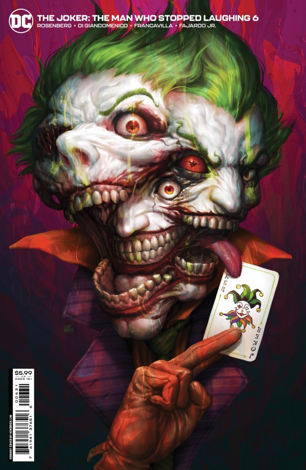 The Joker: The Man Who Stopped Laughing #6 Cover C Kendrick Kunkka Lim Variant