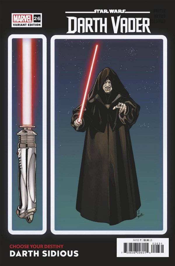 Star Wars: Darth Vader #26 Chris Sprouse Choose Your Destiny Variant  2022