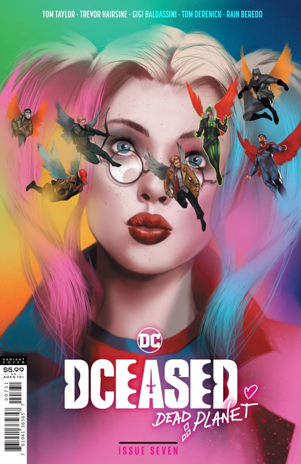 DCeased: Dead Planet #7 Movie Homage Card Stock  Variant