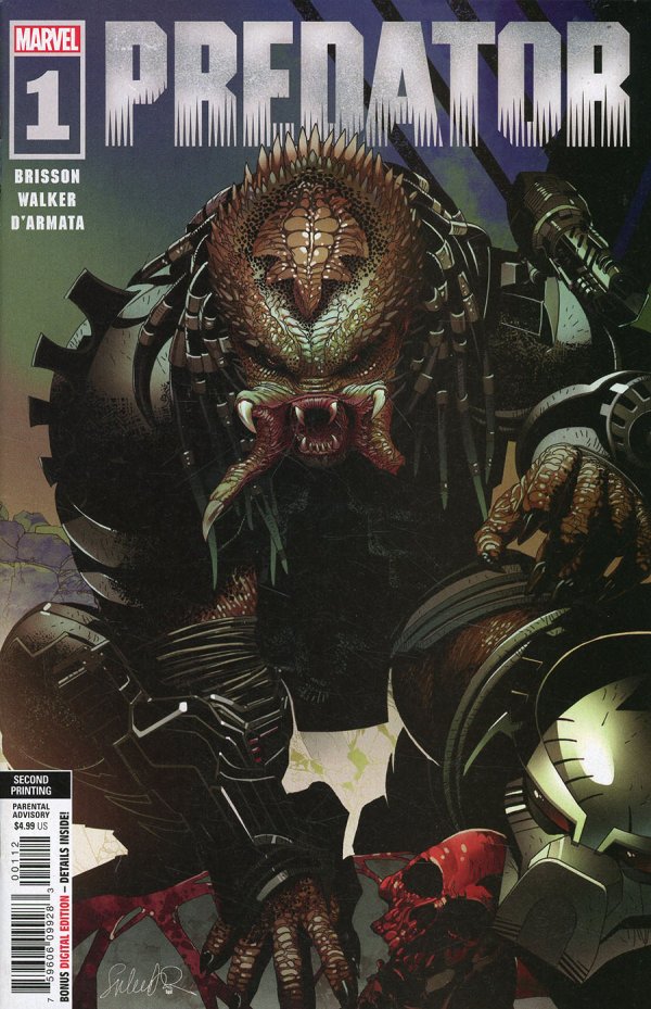 Predator #1 2nd Printing Salvador Larroca  2022