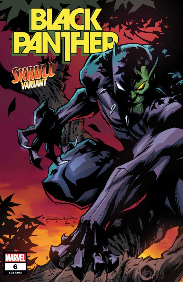 Black Panther #6 Randolph Skrull  Variant