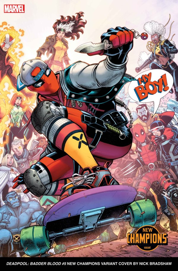 Deadpool: Badder Blood #5 Bradshaw New Champions Variant