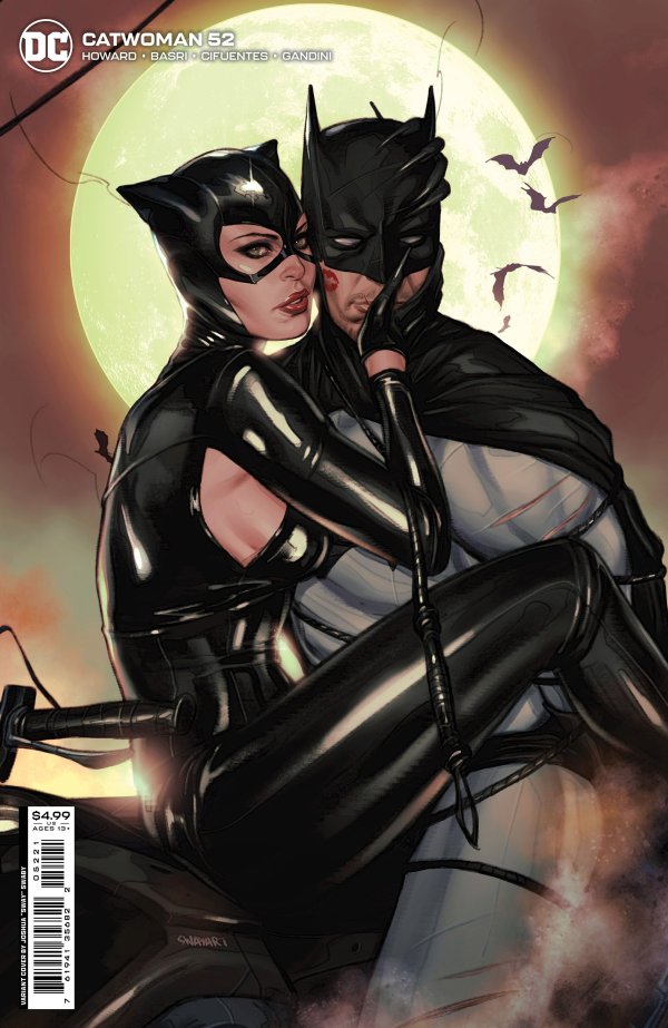 Catwoman #52 Cover B Joshua 'Sway' Swaby Card Stock  Variant