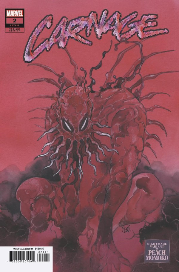 Carnage #2 Momoko Nightmare Variant