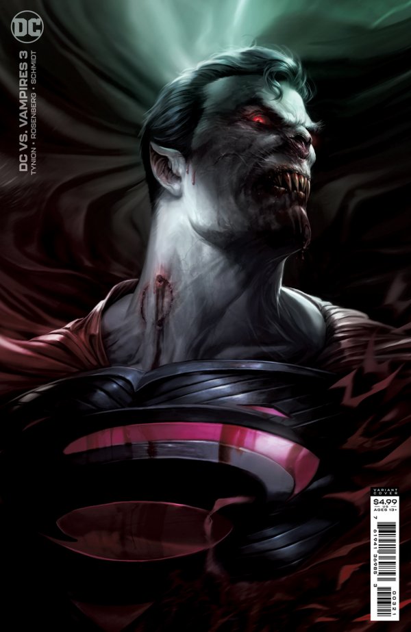 DC vs. Vampires #3 Cover B Francesco Mattina Card Stock Variant (2021)