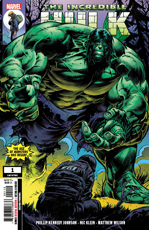 The Incredible Hulk #1 2nd Printing Klein Variant