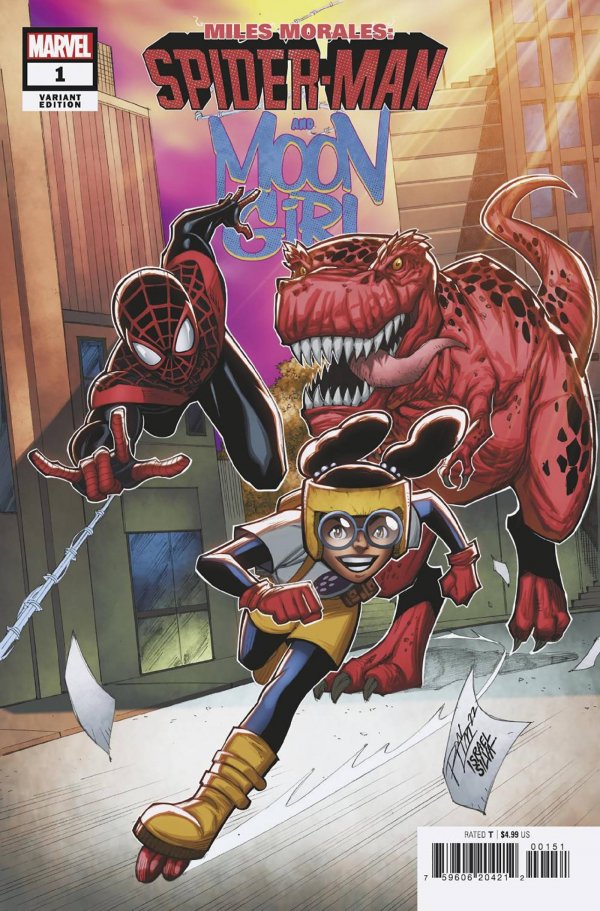 Miles Morales and Moon Girl #1 Lim Variant