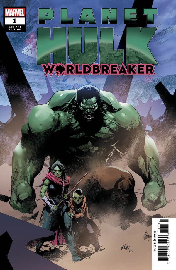 Planet Hulk: Worldbreaker #1 Yu  Variant