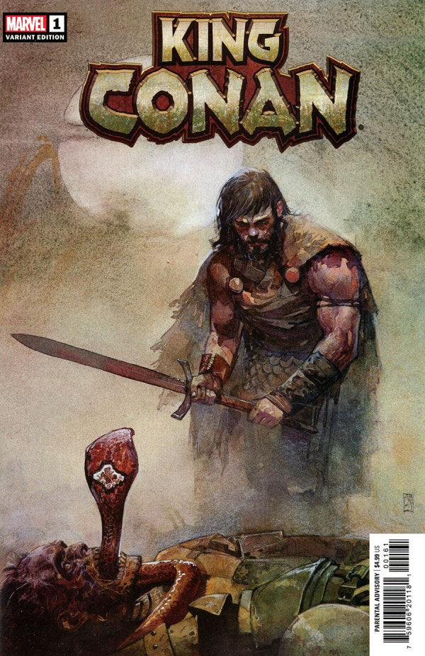 King Conan #1 1:50 Alex Maleev Variant  2021