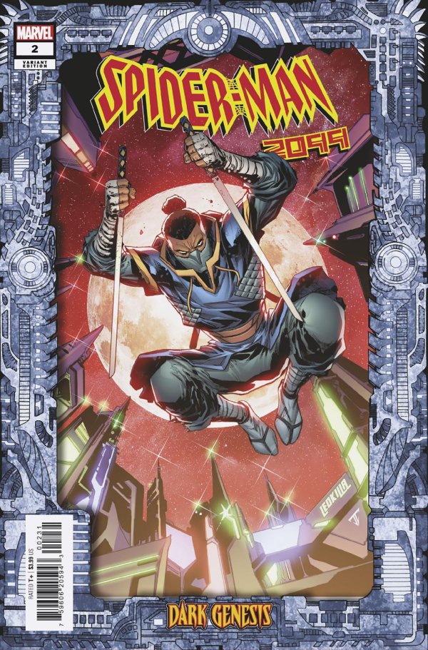 Spider-Man 2099: Dark Genesis #2 Lashley Frame Variant