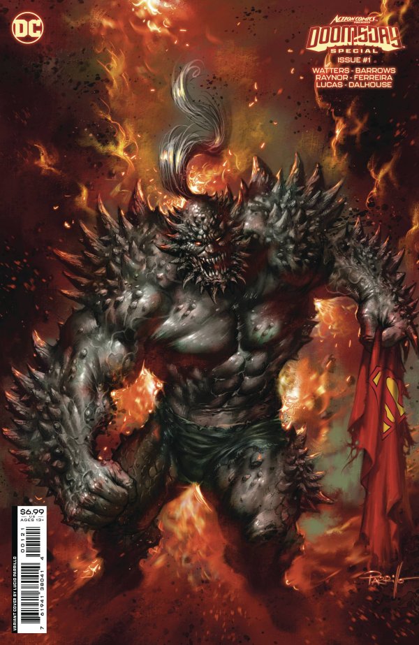 Action Comics Presents: Doomsday Special #1 Cover B Lucio Parrillo Card Stock Variant