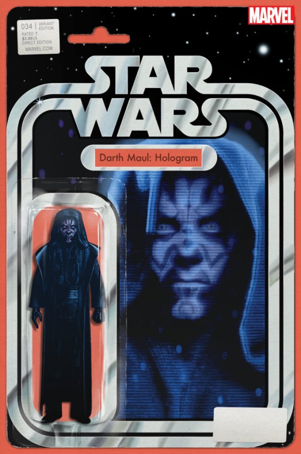 Star Wars #34 John Tyler Christopher Action Figure Variant