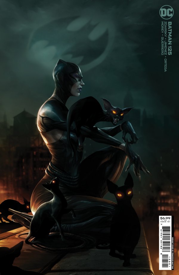 Batman #125 Cover E Francesco Mattina Card Stock  Variant