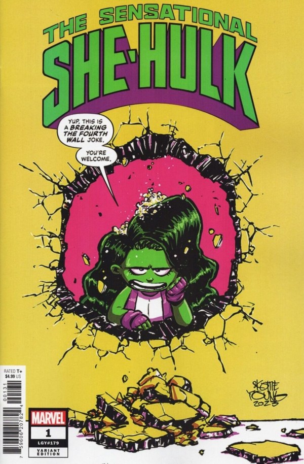 The Sensational She-Hulk #1 Skottie Young Variant