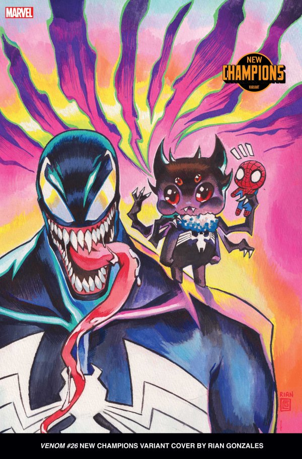 Venom #26 Rian Gonzales New Champions Variant