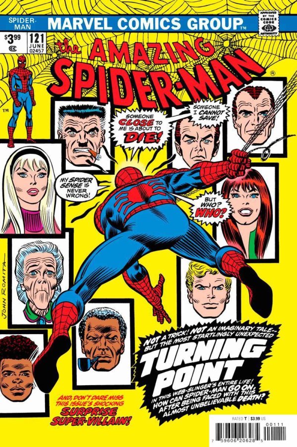 The Amazing Spider-Man #121 Facsimile Edition (2023)