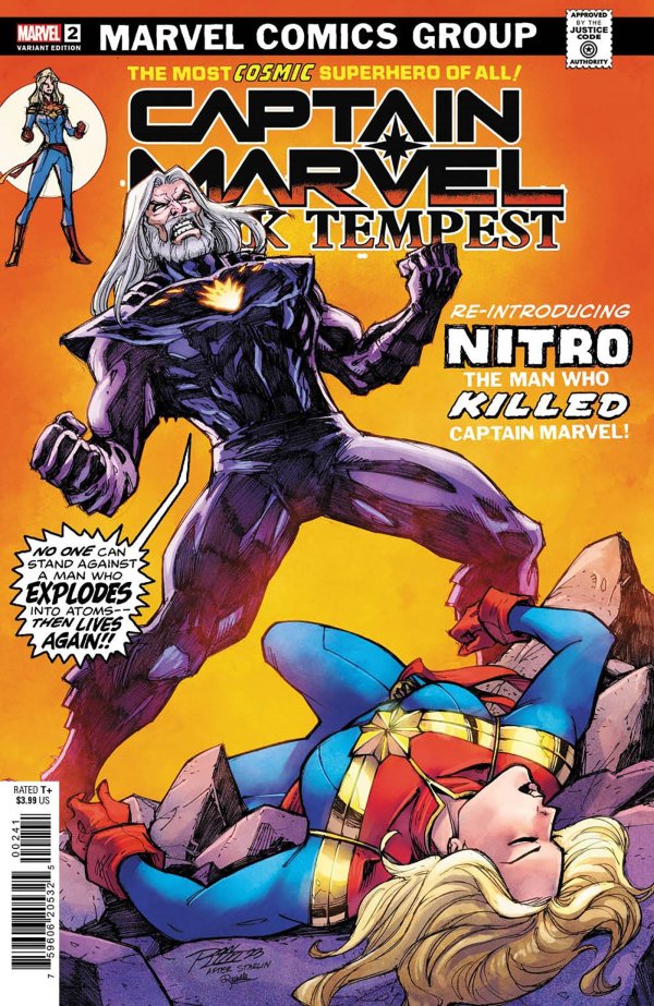 Captain Marvel: Dark Tempest #2 Lim Variant