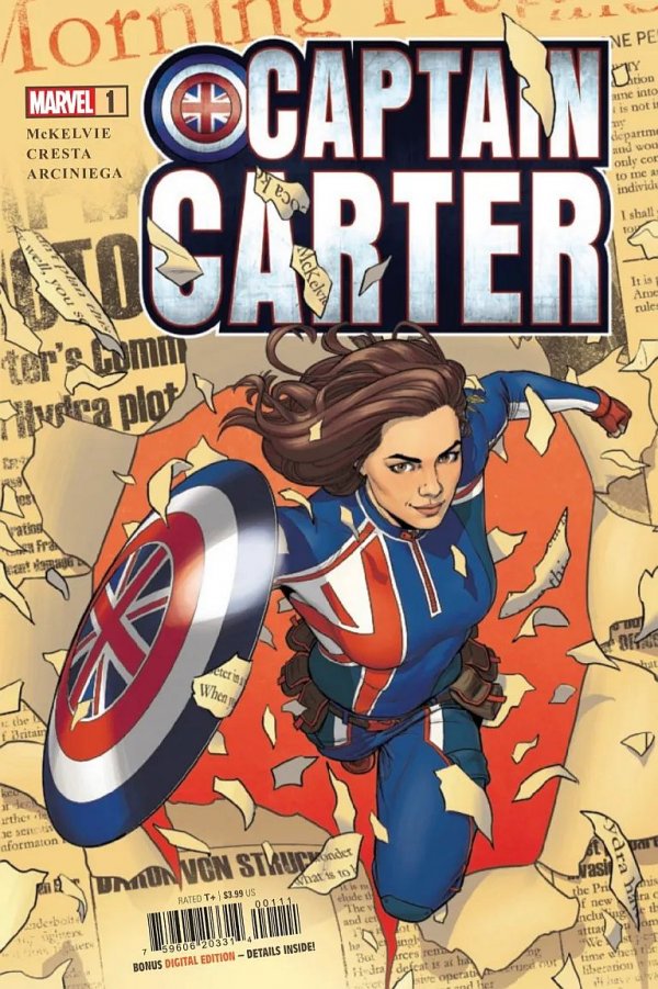 Captain Carter #1 Cover  A