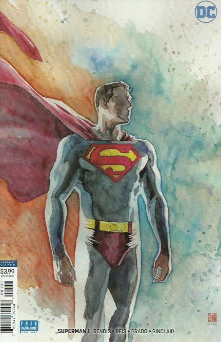 Superman #1 David Mack  Variant