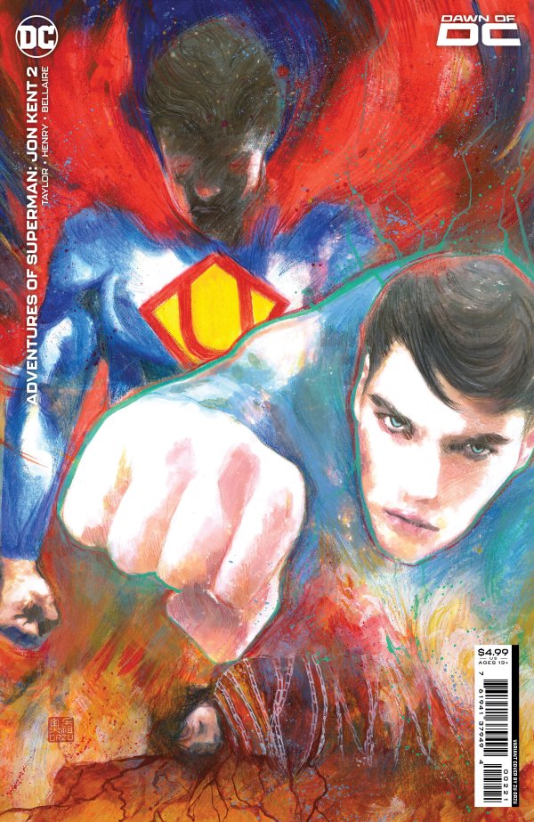 Adventures of Superman: Jon Kent #2 Cover B Zu Orzu Card Stock Variant