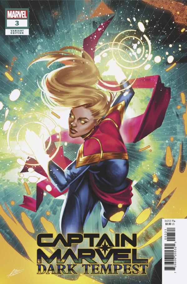 Captain Marvel: Dark Tempest #3 Manhanini Variant