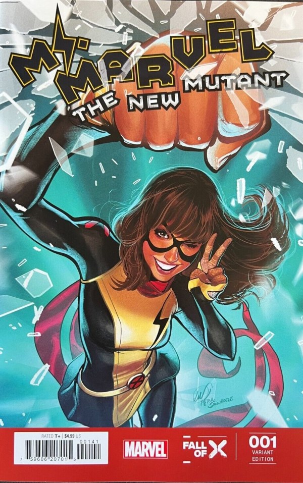 Ms. Marvel: The New Mutant #1 Lucas Werneck Homage Variant