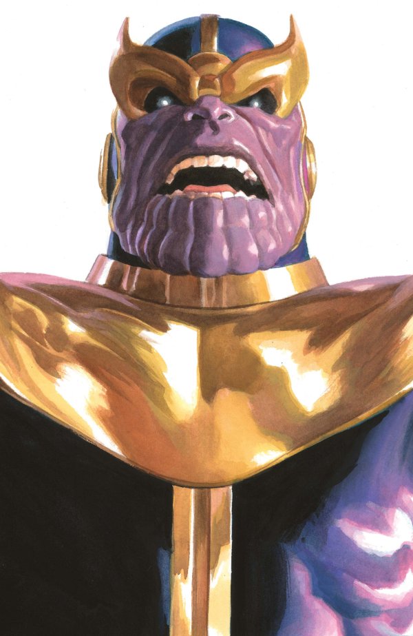 Warlock: Rebirth #1 Ross Timeless Thanos Virgin Variant