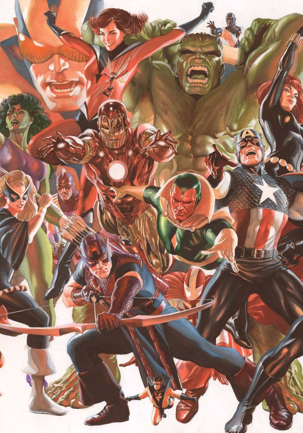 The Avengers #4 Alex Ross Part B Connecting Variant