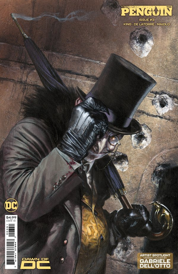 The Penguin #3 Cover C Gabriele Dell'Otto Artist Spotlight Card Stock Variant