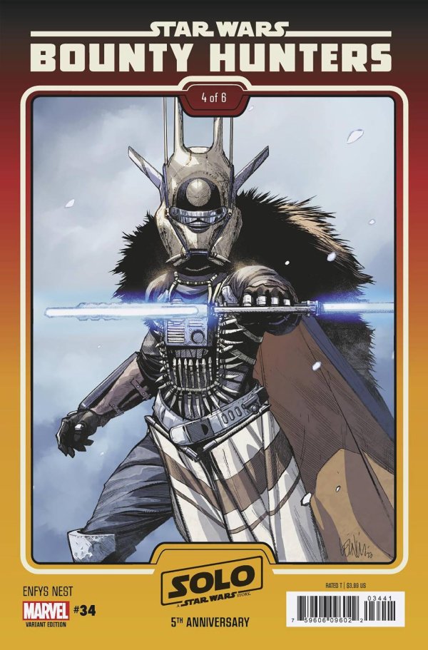 Star Wars: Bounty Hunters #34 Leinil Francis Yu Solo 5th Anniversary Variant