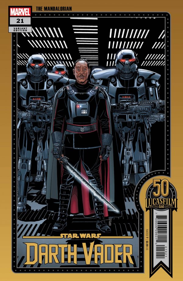 Star Wars: Darth Vader #21 Chris Sprouse Moff Gideon  Variant