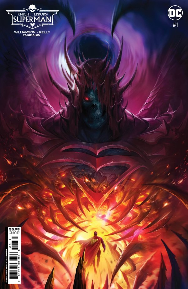 Knight Terrors: Superman #1 Cover B Francesco Mattina Card Stock Variant