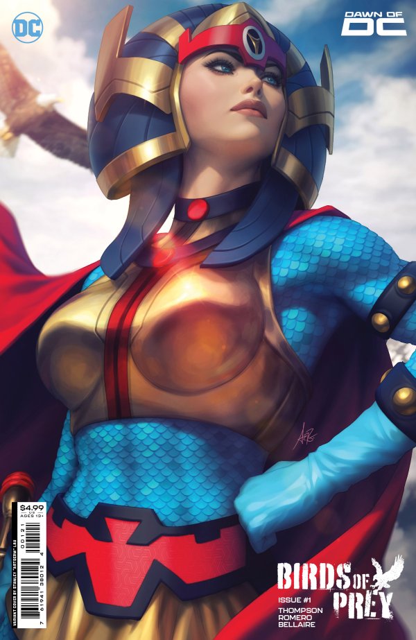 Birds of Prey #1 Cover B Stanley 'Artgerm' Lau Card Stock Variant