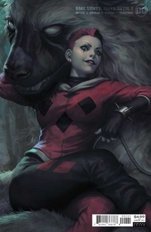 Dark Nights: Death Metal #2 Stanley 'Artgerm' Lau Harley Quinn  Variant