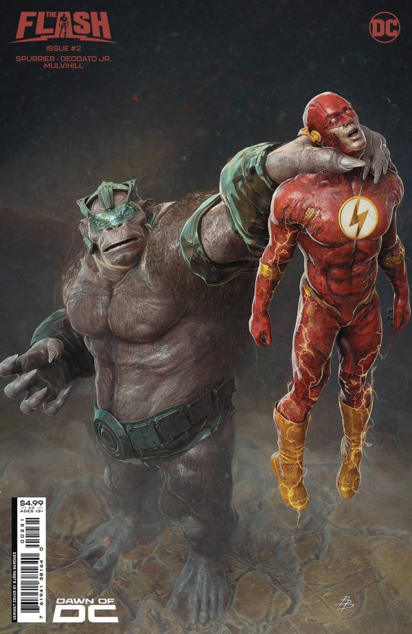 The Flash #2 Cover C Björn Barends Card Stock Variant