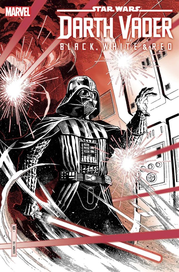 Star Wars: Darth Vader - Black, White & Red #1 Jim Cheung Variant