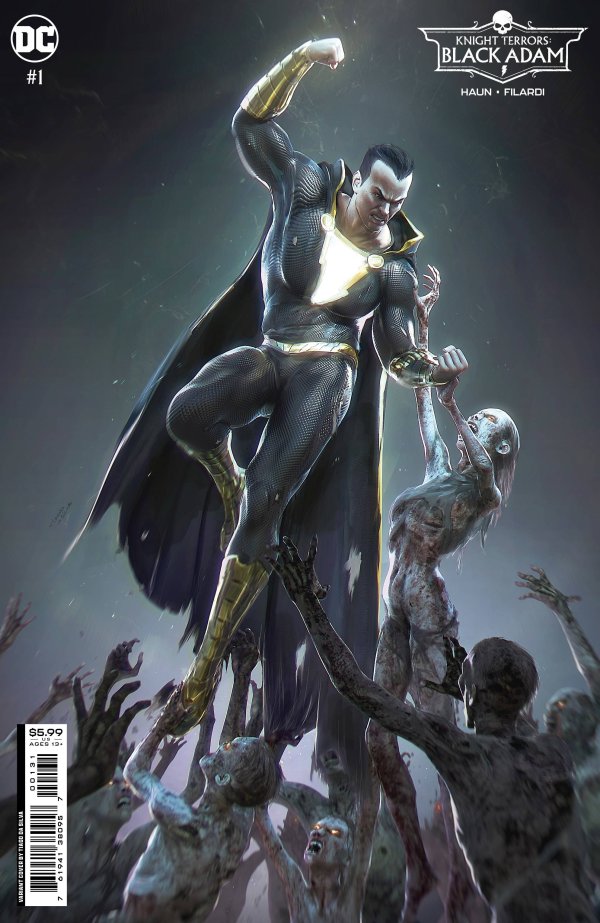 Knight Terrors: Black Adam #1 Cover C Tiago Da Silva Variant