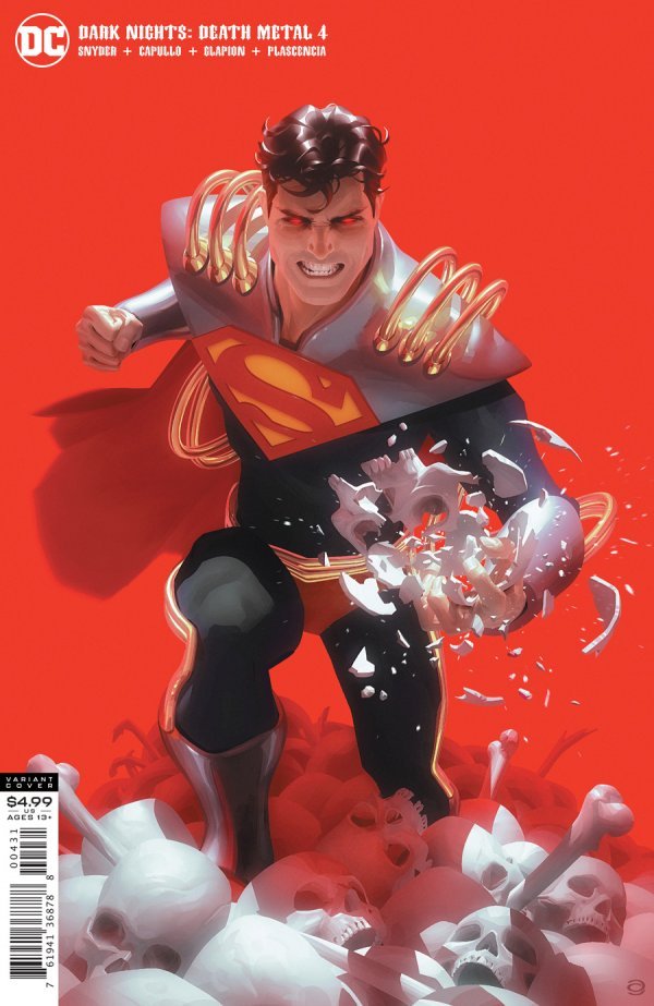 Dark Nights: Death Metal #4 Cover C Alex Garner Superboy-Prime Variant