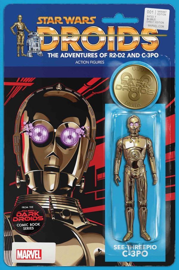 Star Wars: Dark Droids #1 John Tyler Christopher Action Figure Variant