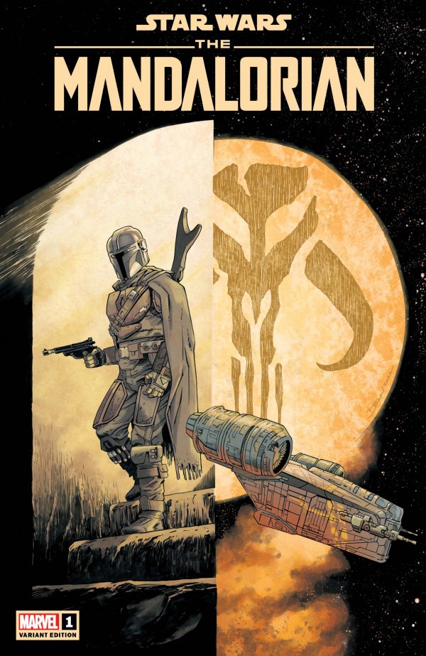 Star Wars: The Mandalorian #1 Declan Shalvey Variant (2022)