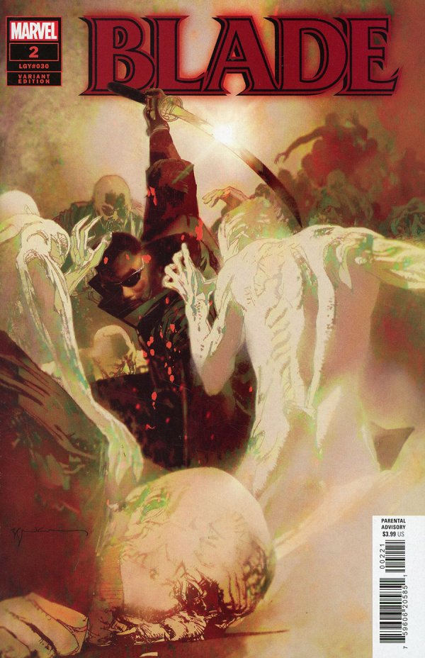 Blade #2 Sienkiewicz Variant